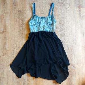 Denim Hi Low Dress
